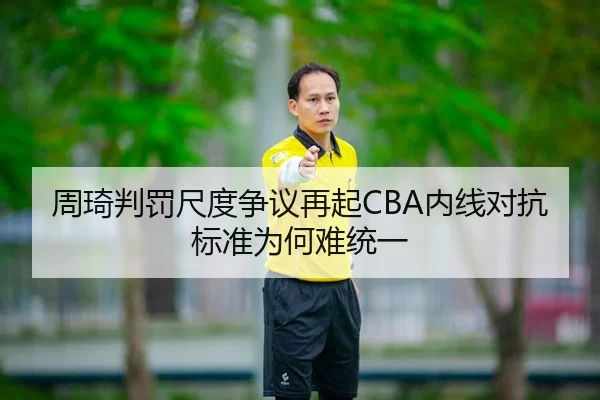 周琦判罚尺度争议再起CBA内线对抗标准为何难统一