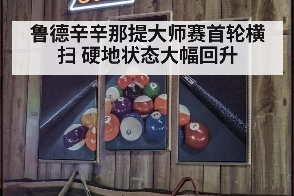 鲁德辛辛那提大师赛首轮横扫 硬地状态大幅回升